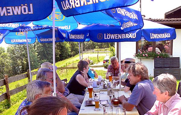 Slowfoodler im Gasthaus Alpenblick