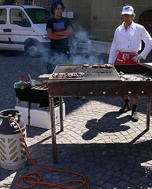 Bio Marche Grill Fleischspiesse Steaks