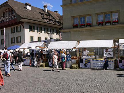 Bio Marche Marktstände