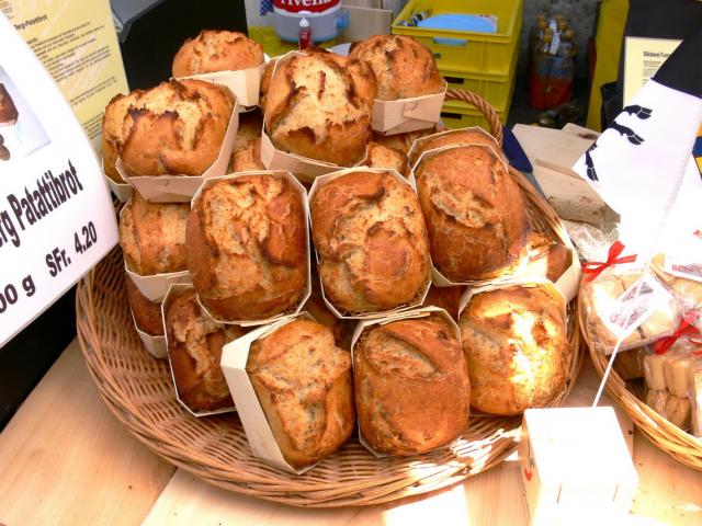 Patattibrot Bäckerei Furnaraia Stgier Tiefencastel